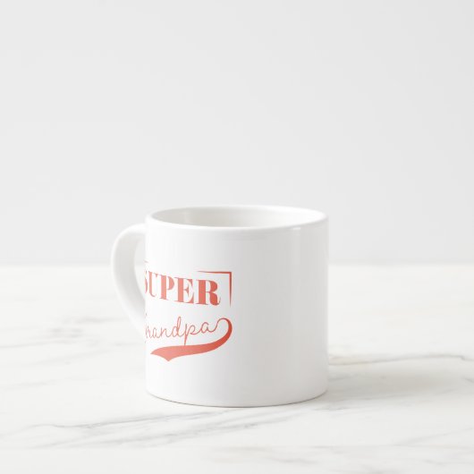 Super Grandpa Espressotasse (Vorderseite Links)
