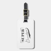 Super Grandpa Gepäckanhänger (Vorderseite vertikal)