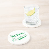 Super Grandpa Getränkeuntersetzer (Seite)