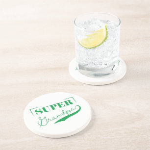 Super Grandpa Getränkeuntersetzer