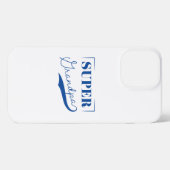 Super Grandpa iPhone Hülle (Rückseite (Horizontal))