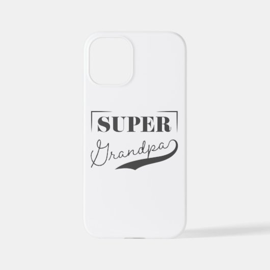 Super Grandpa iPhone Hülle (Rückseite)