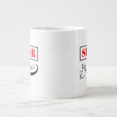 Super Grandpa Jumbo-Tasse (Vorderseite)