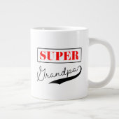 Super Grandpa Jumbo-Tasse (Rechts)