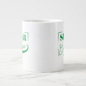 Super Grandpa Jumbo-Tasse (Vorderseite)