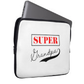 Super Grandpa Laptopschutzhülle (Vorne Rechts)