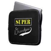 Super Grandpa Laptopschutzhülle (Vorderseite Links)