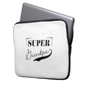 Super Grandpa Laptopschutzhülle (Vorderseite Links)