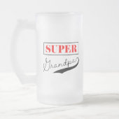 Super Grandpa Mattglas Bierglas (Links)