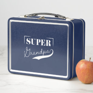 Super Grandpa Metall Brotdose