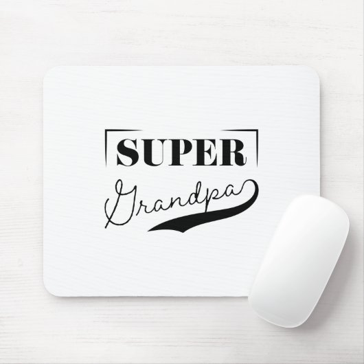 Super Grandpa Mousepad (Mit Mouse)