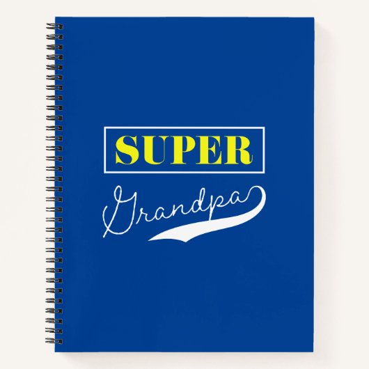 Super Grandpa Notizblock (Vorderseite)