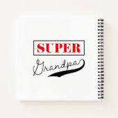 Super Grandpa Notizblock (Rückseite)