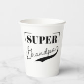 Super Grandpa Pappbecher (Rückseite)