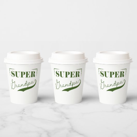 Super Grandpa Pappbecher (Multi)