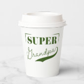 Super Grandpa Pappbecher (Rückseite)