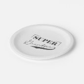 Super Grandpa Pappteller (Schrägansicht)