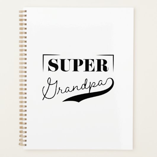 Super Grandpa Planer (Vorderseite)