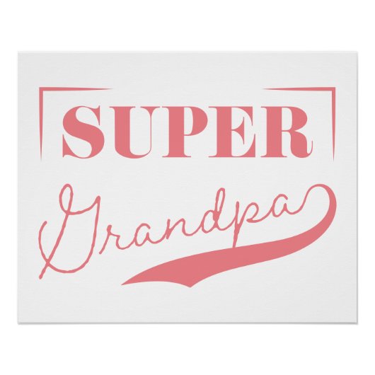 Super Grandpa Poster (Vorderseite)