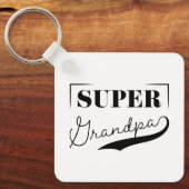 Super Grandpa Schlüsselanhänger (Vorderseite)