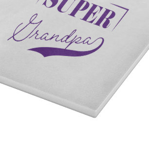 Super Grandpa Schneidebrett