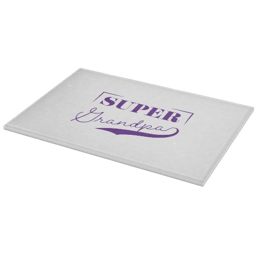 Super Grandpa Schneidebrett (Ecke)