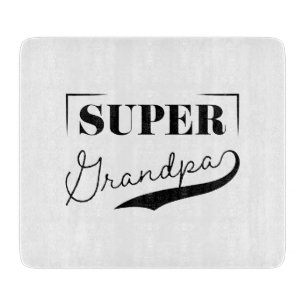 Super Grandpa Schneidebrett