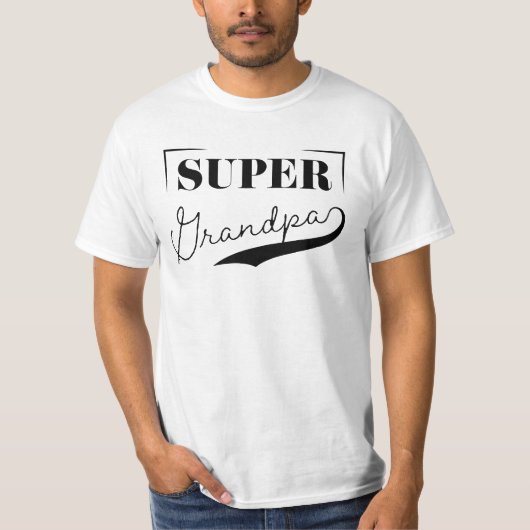 Super Grandpa T-Shirt (Vorderseite)