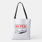 Super Grandpa Tasche (Rückseite)