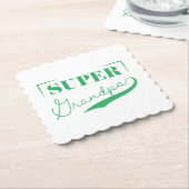 Super Grandpa Untersetzer (angewinkelt)