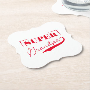 Super Grandpa Untersetzer