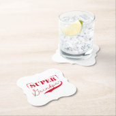 Super Grandpa Untersetzer (Vor Ort)