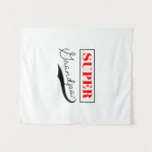 Super Grandpa Wandteppich (Vorderseite (Horizontal))