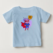 "Super Granny" Baby Superman Kids T-Shirt (Vorderseite)