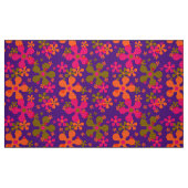Super Groovy lila 70er-Stoffmuster Stoff (Fat Quarter (45,7 x 55,9 cm))