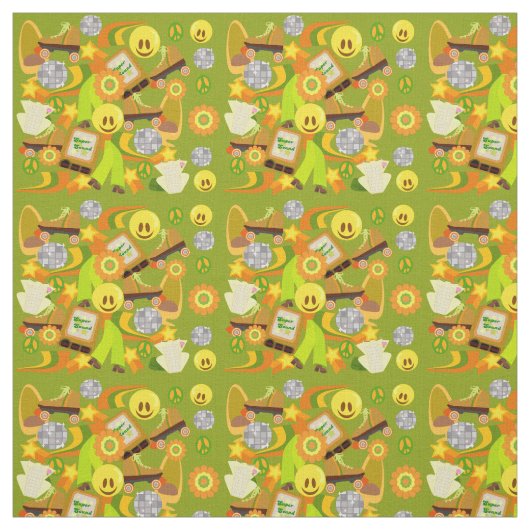 Super Groovy Seventies Mega Muster Stoff (Muster)