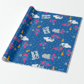 Super Grover 2.0 Night Sky Muster Geschenkpapier (Ungerollt)