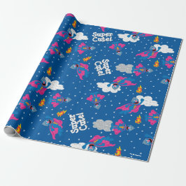 Super Grover 2.0 Night Sky Muster Geschenkpapier