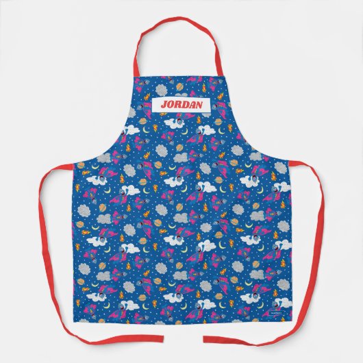 Super Grover 2.0 Night Sky Muster Schürze (Vorderseite)