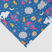 Super Grover 2.0 Night Sky Muster Seidenpapier (Ausschnitt)