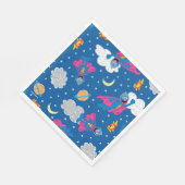 Super Grover 2.0 Night Sky Muster Serviette (Ecke)