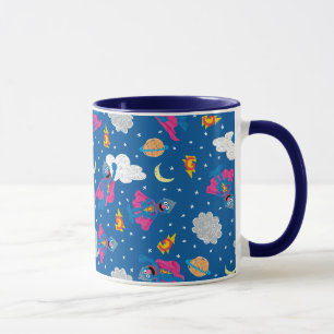 Super Grover 2.0 Night Sky Muster Tasse