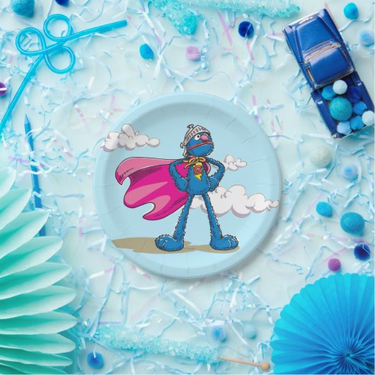 Super Grover 2 Pappteller (Party)