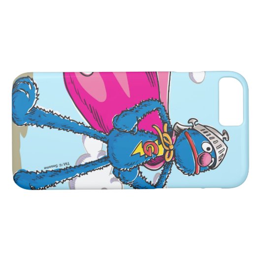 Super Grover Case-Mate iPhone Hülle (Rückseite (Horizontal))