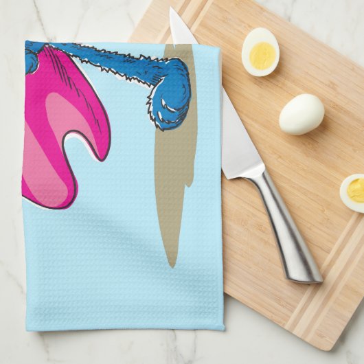 Super Grover Geschirrtuch (Viertel Falte)