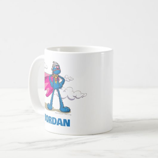 Super Grover Kaffeetasse (Vorderseite Links)