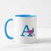 Super Grover Monogram A Tasse (Links)