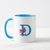 Super Grover Monogram D Tasse (Links)