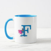 Super Grover Monogram F Tasse (Links)