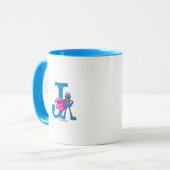 Super Grover Monogram J Tasse (Vorderseite Links)